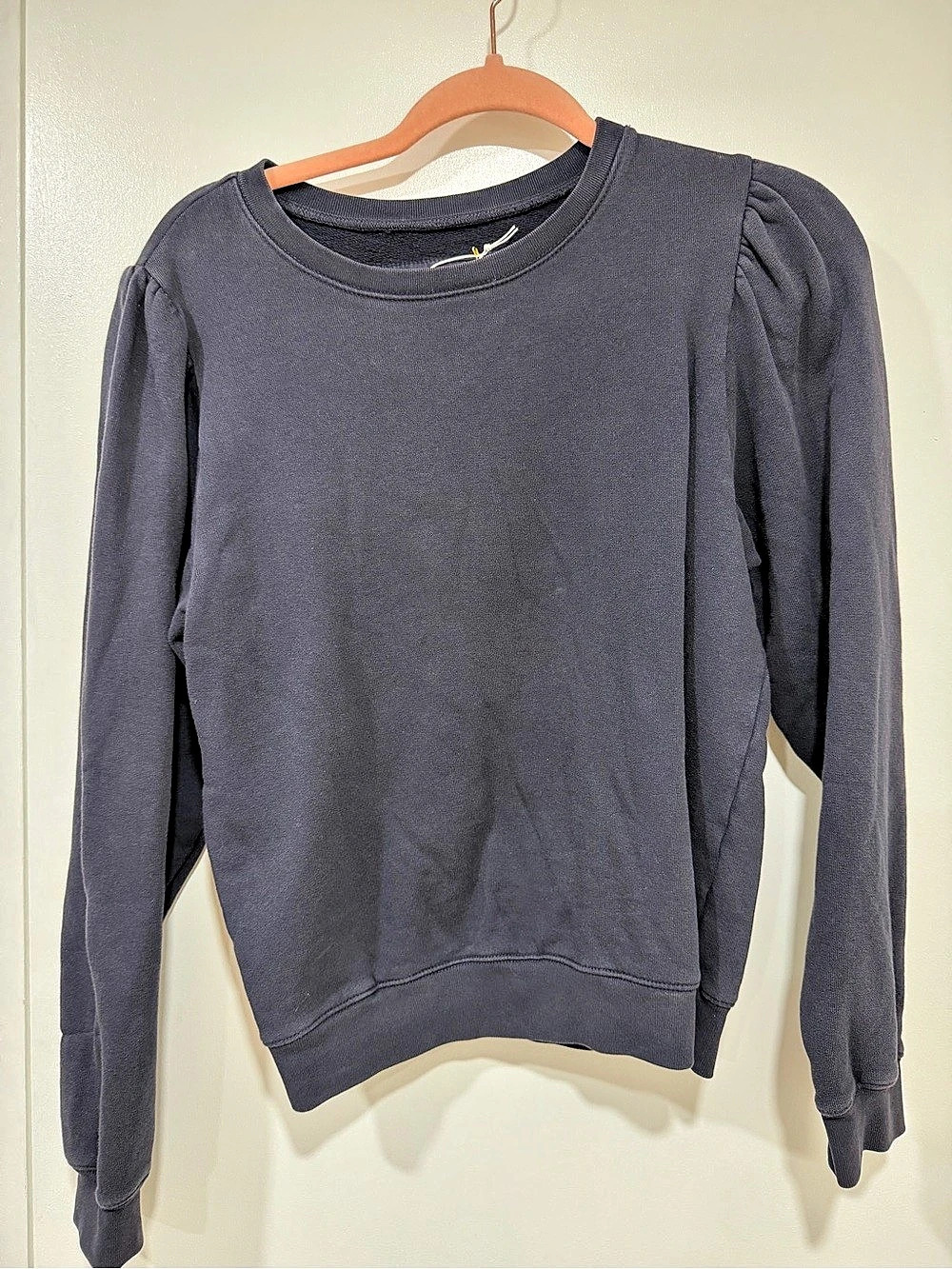 Nili Lotan N.L. Issue Puff Shoulder Sweatshirt Puff Shoulder Sweatshirt Size
